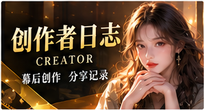 幕后灵感原创短剧主题画面